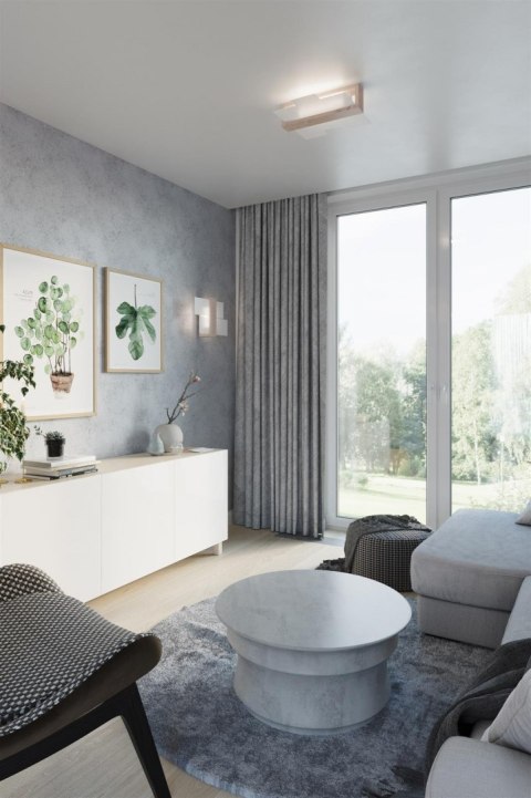 Sollux Lampa Kinkiet Agnar 1 naturalne drewno