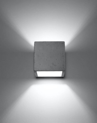 Sollux Lighting Kinkiet QUAD beton