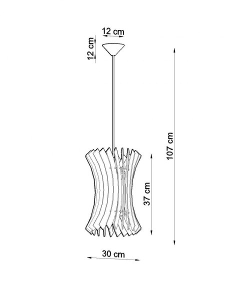 Sollux Lampa wisząca ORIANA