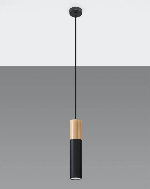 Sollux Lampa wisząca PABLO czarna