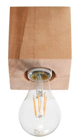 Sollux Lighting Plafon ARIZ naturalne drewno