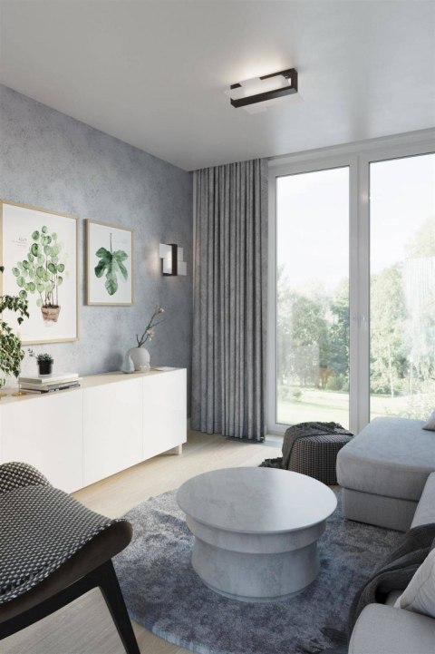 Sollux Lampa Plafon FENIKS 2 wenge