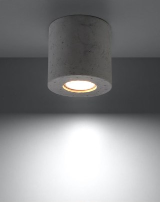 Sollux Lampa Plafon ORBIS beton