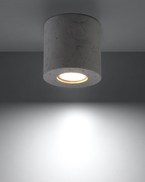 Sollux Lampa Plafon ORBIS beton