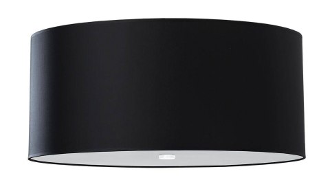 Sollux Lampa Plafon OTTO 60 czarny
