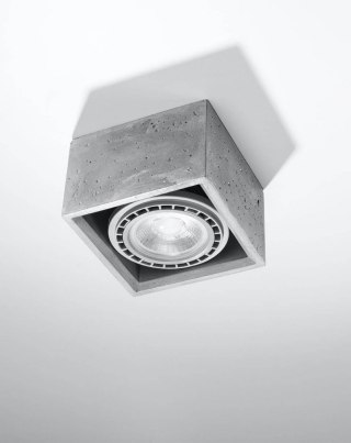 Sollux Lampa Plafon QUATRO 1 beton