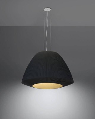 Sollux Lampa Żyrandol BELLA 60 czarny