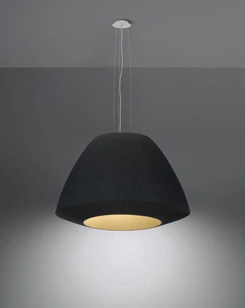 Sollux Lampa Żyrandol BELLA 60 czarny