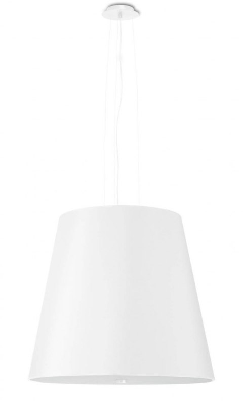 Sollux Lampa Żyrandol GENEVE 50 biały