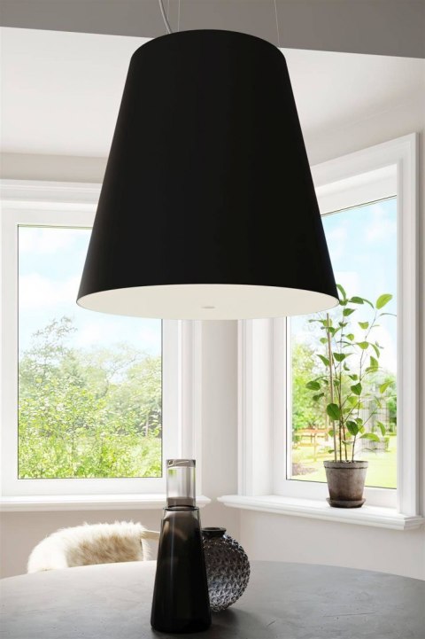 Sollux Lampa Żyrandol GENEVE 50 czarny