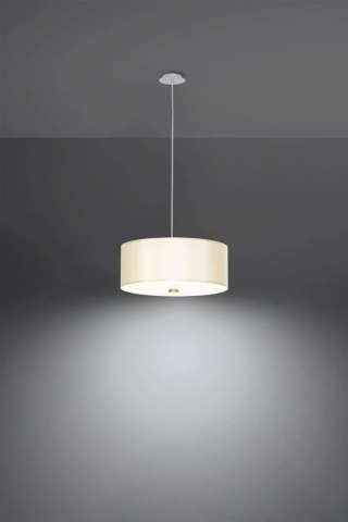 Sollux Lampa Żyrandol SKALA 30 biały