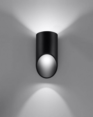Sollux Lampa Kinkiet PENNE 20 czarny