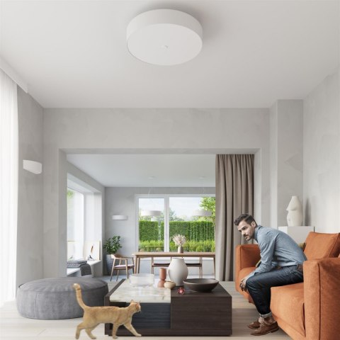 Sollux Lampa Kinkiet SKALA biały