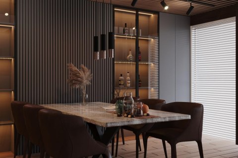 Sollux Lampa wisząca LOOPEZ 2 czarny/miedź