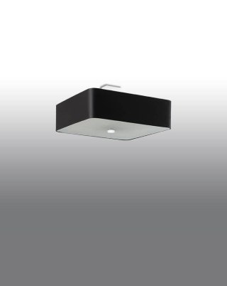 Sollux Lampa Plafon LOKKO 45 czarny