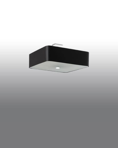 Sollux Lampa Plafon LOKKO 45 czarny