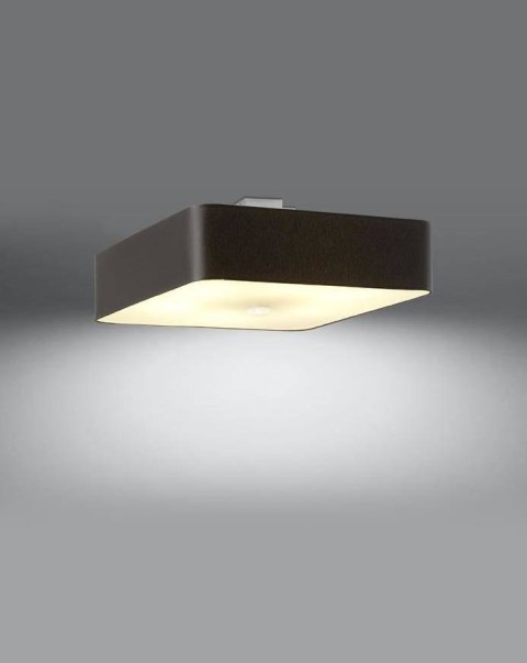 Sollux Lampa Plafon LOKKO 55 czarny