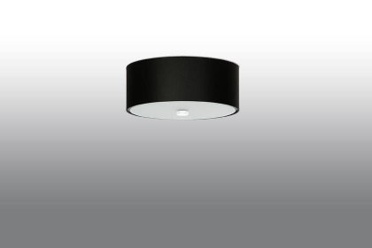 Sollux Lighting Plafon SKALA 30 czarny