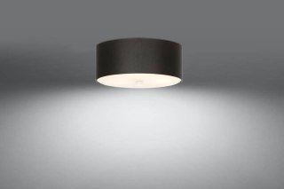 Sollux Lighting Plafon SKALA 30 czarny