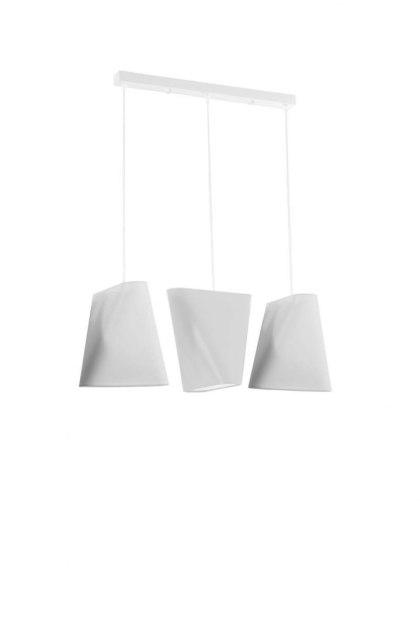 Sollux Lampa Żyrandol BLUM 3 biały