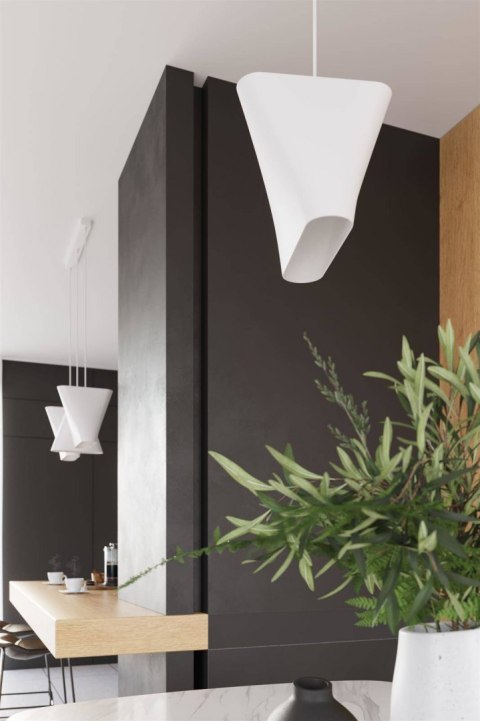 Sollux Lampa Żyrandol BLUM 3 biały