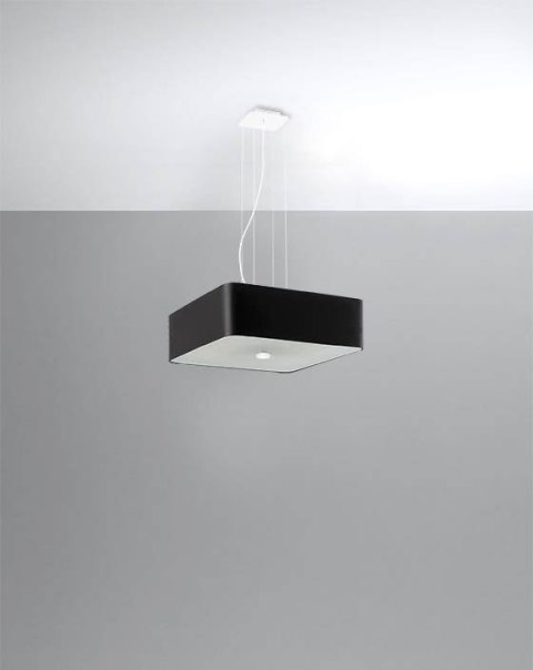 Sollux Lampa Żyrandol LOKKO 45 czarny