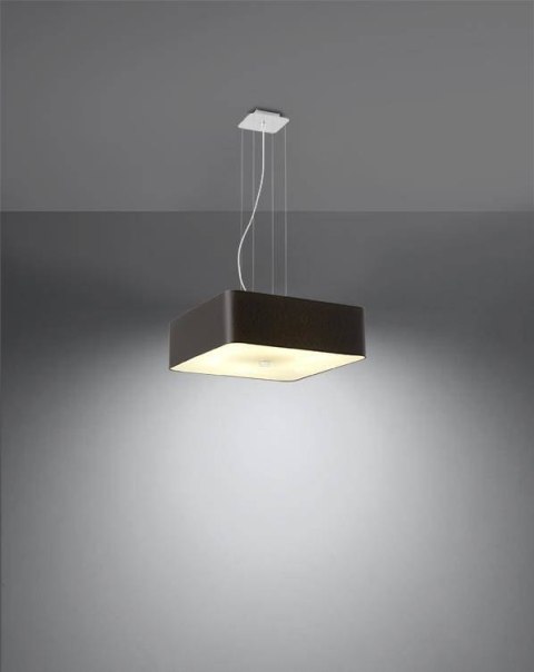 Sollux Lampa Żyrandol LOKKO 45 czarny