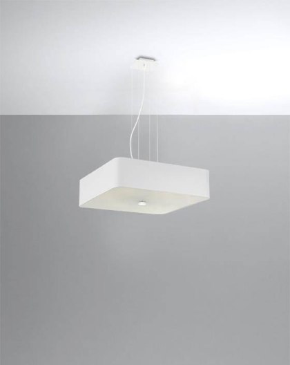 Sollux Lampa Żyrandol LOKKO 55 biały