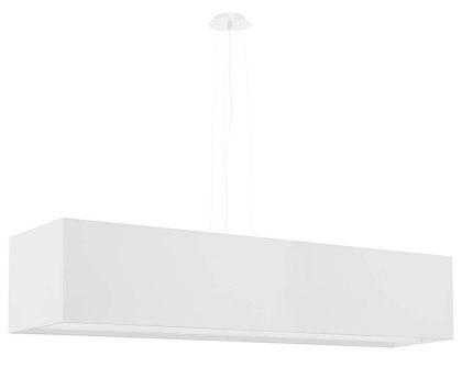 Sollux Lampa Żyrandol SANTA 120 biały