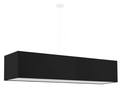 Sollux Lampa Żyrandol SANTA 120 czarny