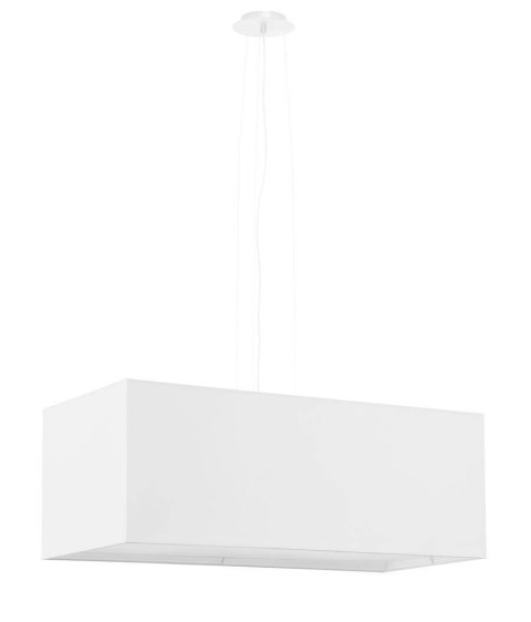 Sollux Lampa Żyrandol SANTA BIS 80 biały