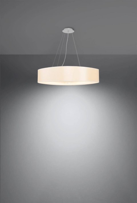 Sollux Lampa Żyrandol SKALA 60 biały