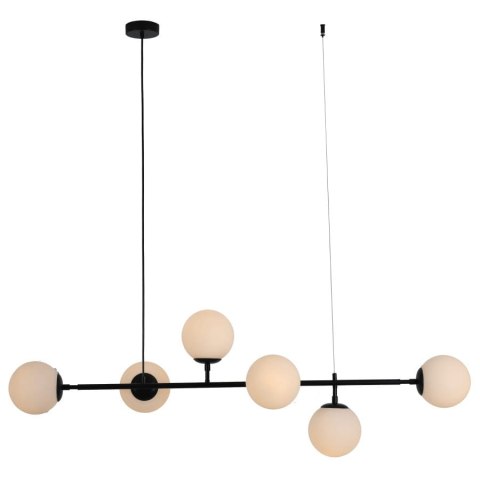 Lampa wisząca Alisa czarna 6xE14 Light Prestige