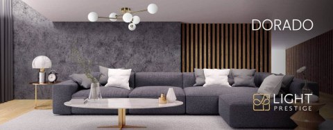Lampa sufitowa Dorado czarna 6xG9 Light Prestige