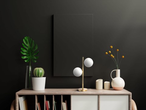 Lampa stołowa Gabinetowa Dorado  złota Light Prestige LP-002/2T