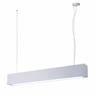 Lampa wisząca Ibros średnia 18W 3000K IP20 1xLED biała LP-7001/1P 20 WH-63 18/3
