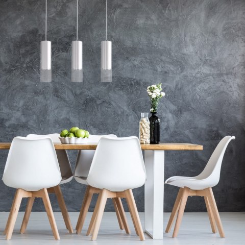 Lampa wisząca Manacor biała 3xGU10 Light Prestige