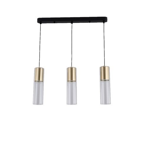 Lampa wisząca Manacor złota 3xGU10 Light Prestige