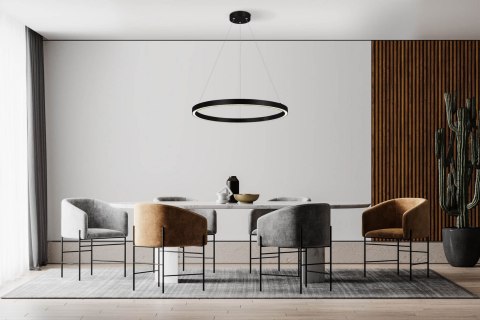 Lampa wisząca Midway Triangle czarna LED 3000K Light Prestige