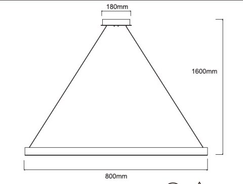 Lampa wisząca Midway Shiny złota LED 3000K Light Prestige