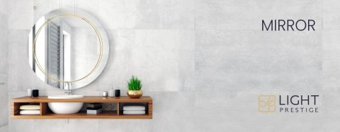 Żyrandol Lampa wisząca Mirror duża 1xLED złota LP-999/1P L GD