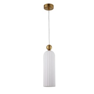 Lampa wisząca Piega 1 biała 1xE14 Light Prestige