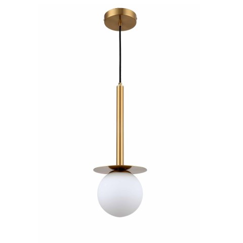 Lampa wisząca Roma 1 złota 1xE14 Light Prestige