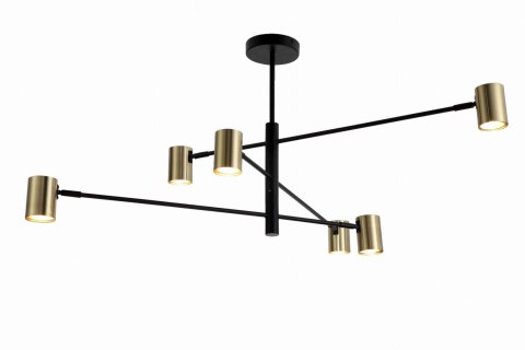 Lampa wisząca Snow 6 złota 6xGU10 Light Prestige