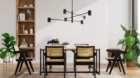 Lampa wisząca Snow 6 złota 6xGU10 Light Prestige