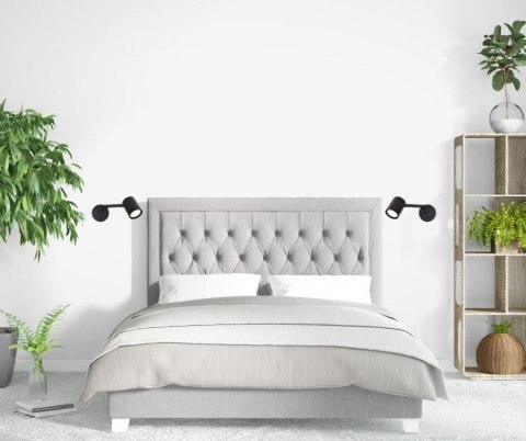 Kinkiet z wysięgnikiem Snow czarny 1xGU10 Light Prestige