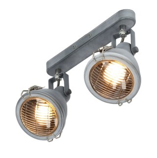 Lampa Ścienna Candellux Crodo 92-71118 Listwa E14 Szary