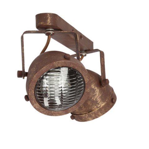 Lampa ścienna listwa 2xGU10 rdzawy FRODO 92-71071