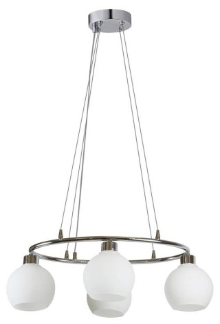 Lampa wisząca 4xE14 chrom JOSH 34-72665