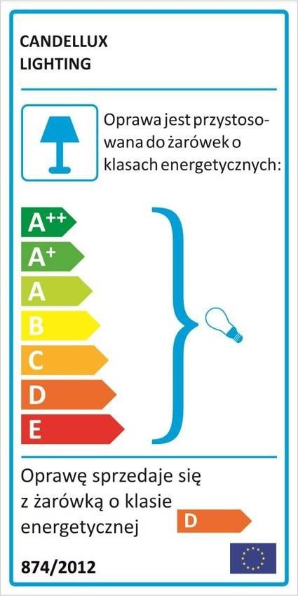 CLEAR LAMPA KINKIET 1X40W G9 TRANSPARENTNY